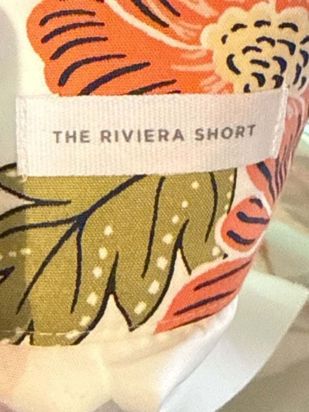 LOFT Riviera Floral Print Mid Rise Shorts Sz 10 4” Inseam Cotton Blend Chino NWT - Picture 15 of 15